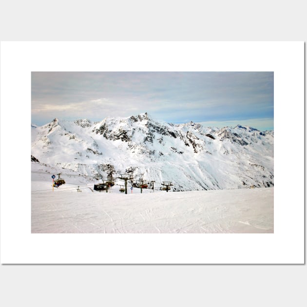 Obergurgl Hochgurgl Tyrol Austrian Alps Austria Wall Art by Andy Evans Photos